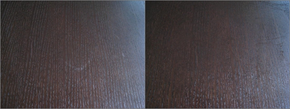 關於木材質家具的清潔與打掃,謝設計師說到:「實木材