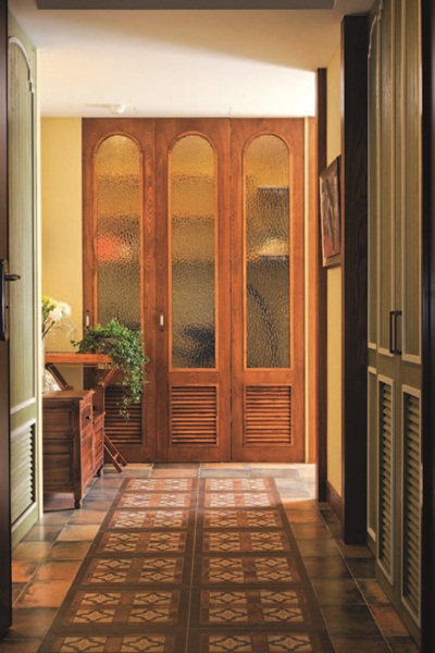 歐美鄉村風、木紋磚