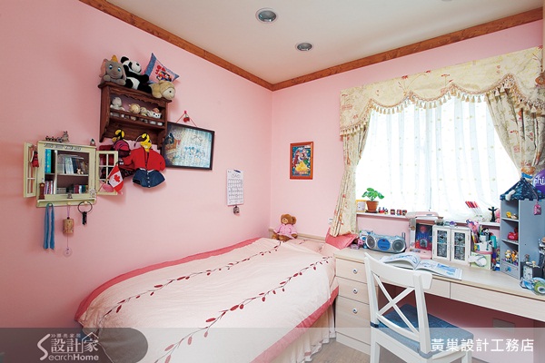 兒童房設計、無甲醛板材、無毒環保塗料、書櫃、童趣