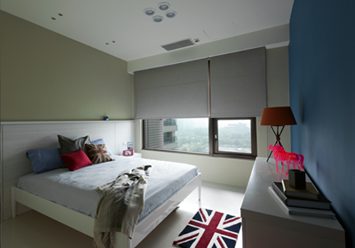 色彩，是突顯空間最有力的語言，可為整體創造不同面貌