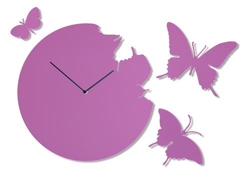 蝴蝶鐘、時鐘