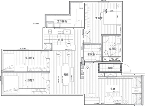 親子互動動線設計、居家室內遊戲空間