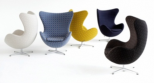 蛋椅Egg Chair、丹麥建築師Arne Jacobson