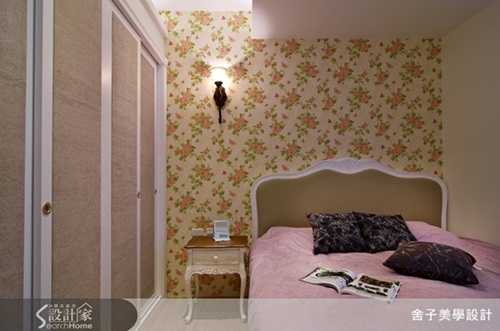 英式鄉村、壁紙、白色空間