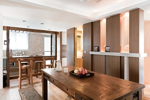 小坪數、開放式廚房、收納