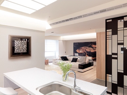 小坪數、開放式廚房、收納