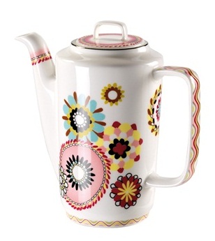 下午茶、咖啡壺、餐瓷、餐盤