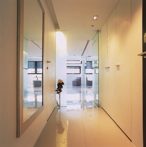 死巷、鏡子、玄關、天橋、樓梯