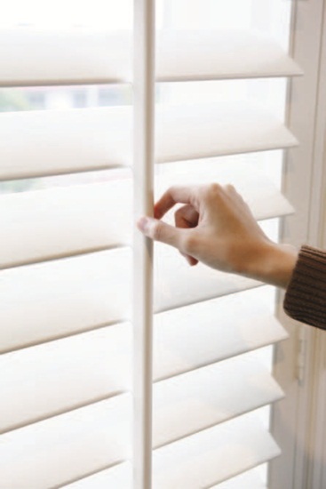 木百葉窗、百葉窗、窗簾