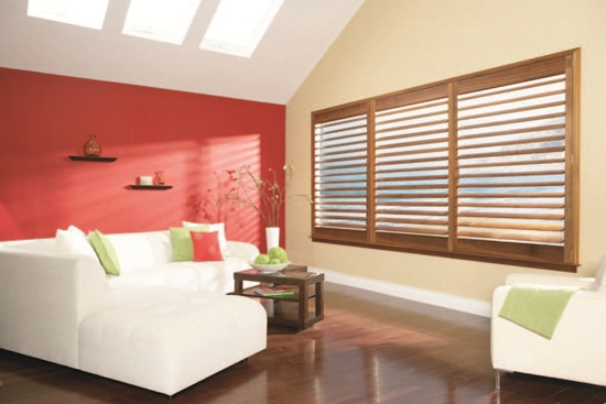 木百葉窗、百葉窗、窗簾