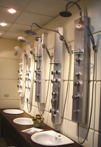 乾濕分離、淋浴設備