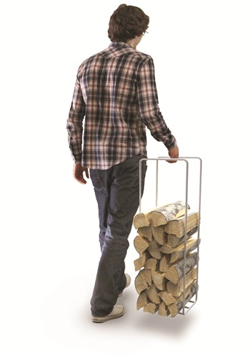 印象中,置物架多半是製作成固定式,或是以活動置物櫃