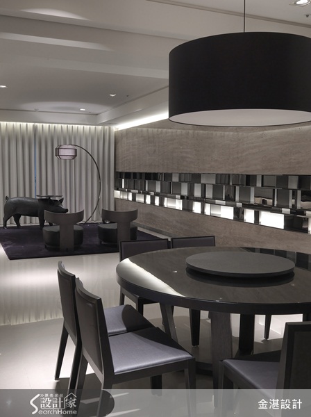 大坪數空間的設計不僅要能滿足屋主在居住機能上的需求