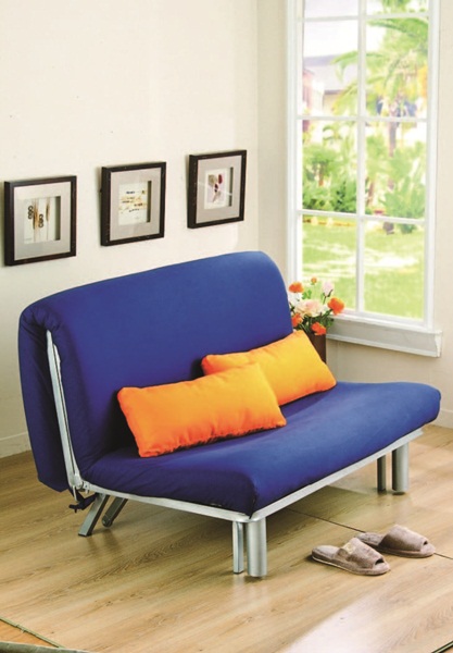 藍色在色彩學上屬於平穩且持久性的色彩,顏色本身具有冷靜、理智、沉靜、邏輯的特色,因此,當人處於藍色的環境中,便能引發出理智、沉思的情緒。若個性屬於比較好動、急躁的人,可以在空間裡加入藍色,有穩定情緒的作用。