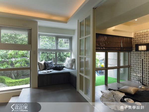 豪宅、色彩、材質、吧台