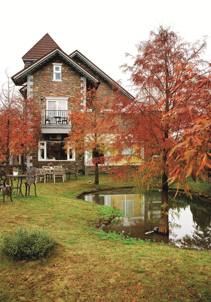 第一次看見Ivy的家──英格蘭小古堡，是在網路上閒晃