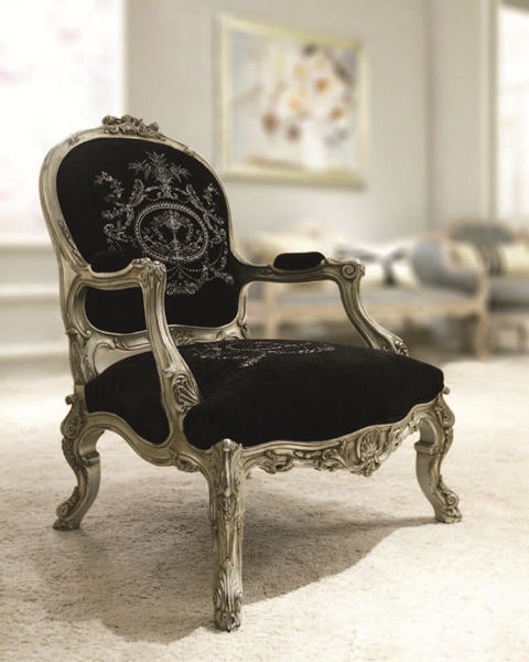 椅子、主人椅、歐風家具