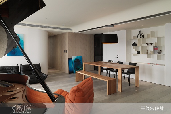 現代風、家具配置、個性空間、cool設計