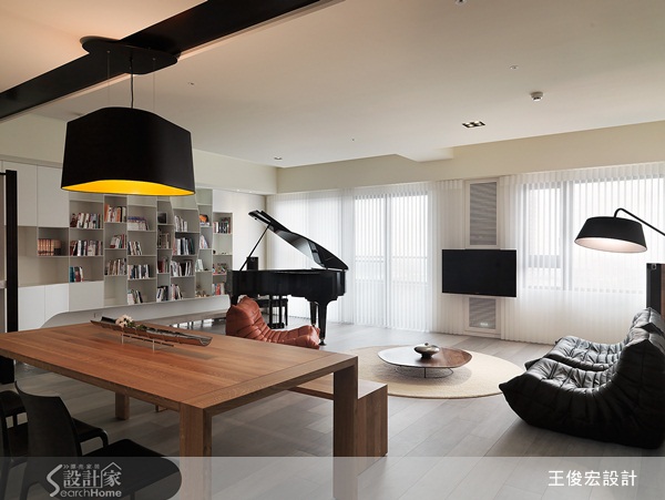 現代風、家具配置、個性空間、cool設計