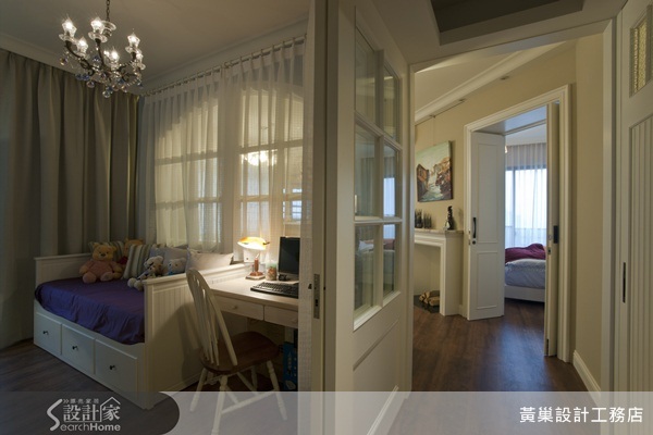 :鄉村風、美式鄉村風、小坪數、線板、壁爐、格子窗、文化石、吧台