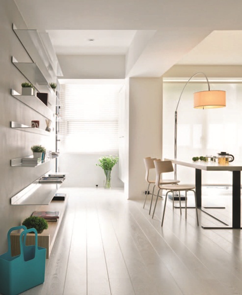 老屋常有格局不夠方正的情形，除了很多如梯型或凹凸不