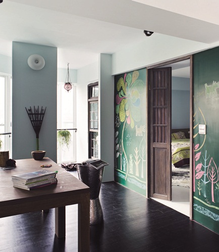 談起黑板漆,多數人的印象,應該還是停留在教室的黑板