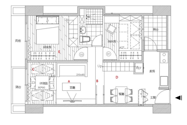 一個提供兩姐妹居住的房子，可以被如何想像呢？在這個