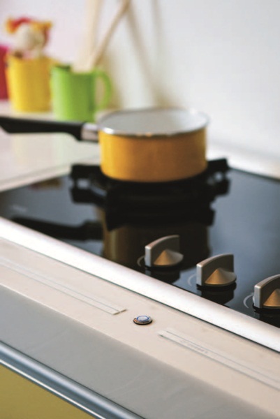 西式廚具設備整潔大方又具設計感，看得讓人好不心動，