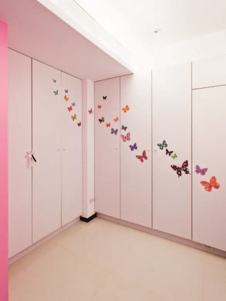 小坪數、輕隔間、低預算、粉紅色