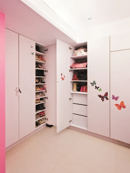 小坪數、輕隔間、低預算、粉紅色