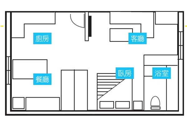 小坪數、輕隔間、低預算、粉紅色