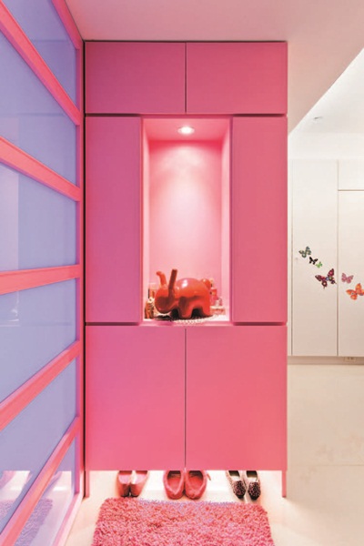 小坪數、輕隔間、低預算、粉紅色