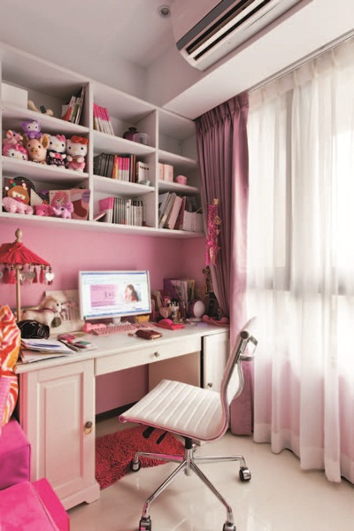 小坪數、輕隔間、低預算、粉紅色