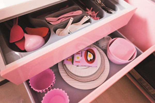 小坪數、輕隔間、低預算、粉紅色