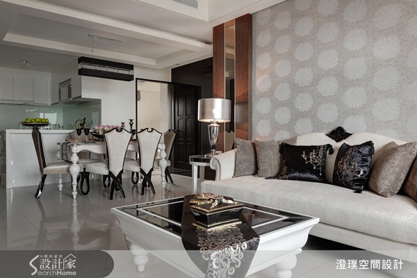 源自歐洲宮廷、貴族居住空間形式的歐風空間設計，經過