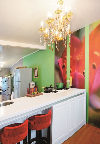 第一次看到Amanda的家,就被她手作感十足的大廚房所吸