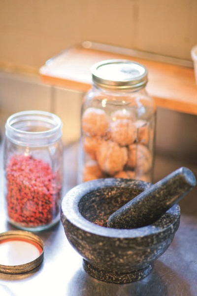 第一次看到Amanda的家,就被她手作感十足的大廚房所吸