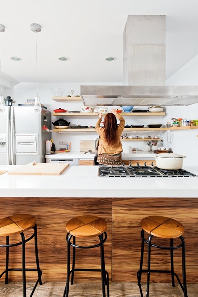 舊屋翻新、小預算、Loft、餐廳、建材、斗櫃