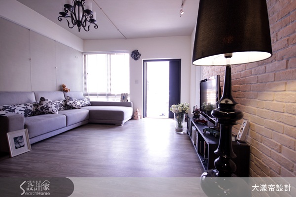舊屋翻新、Loft風、美式、文化磚、百葉窗