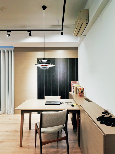 只有13坪的房子，卻隔成2房1廳，讓小坪數顯得更小。考