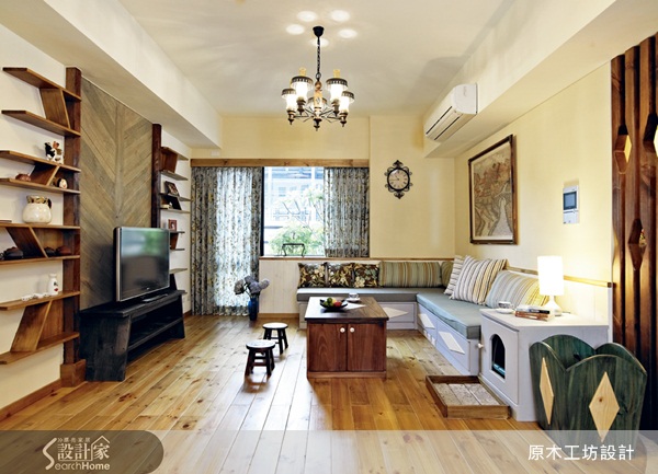 鄉村風、混搭、現代風、木設計