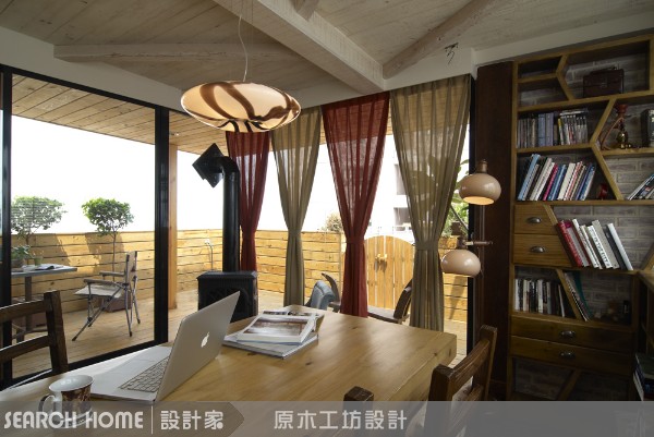 鄉村風、混搭、現代風、木設計