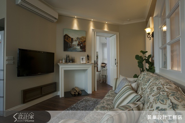 18坪的空間理論上適合單身者居住，規劃一房一廳就已經