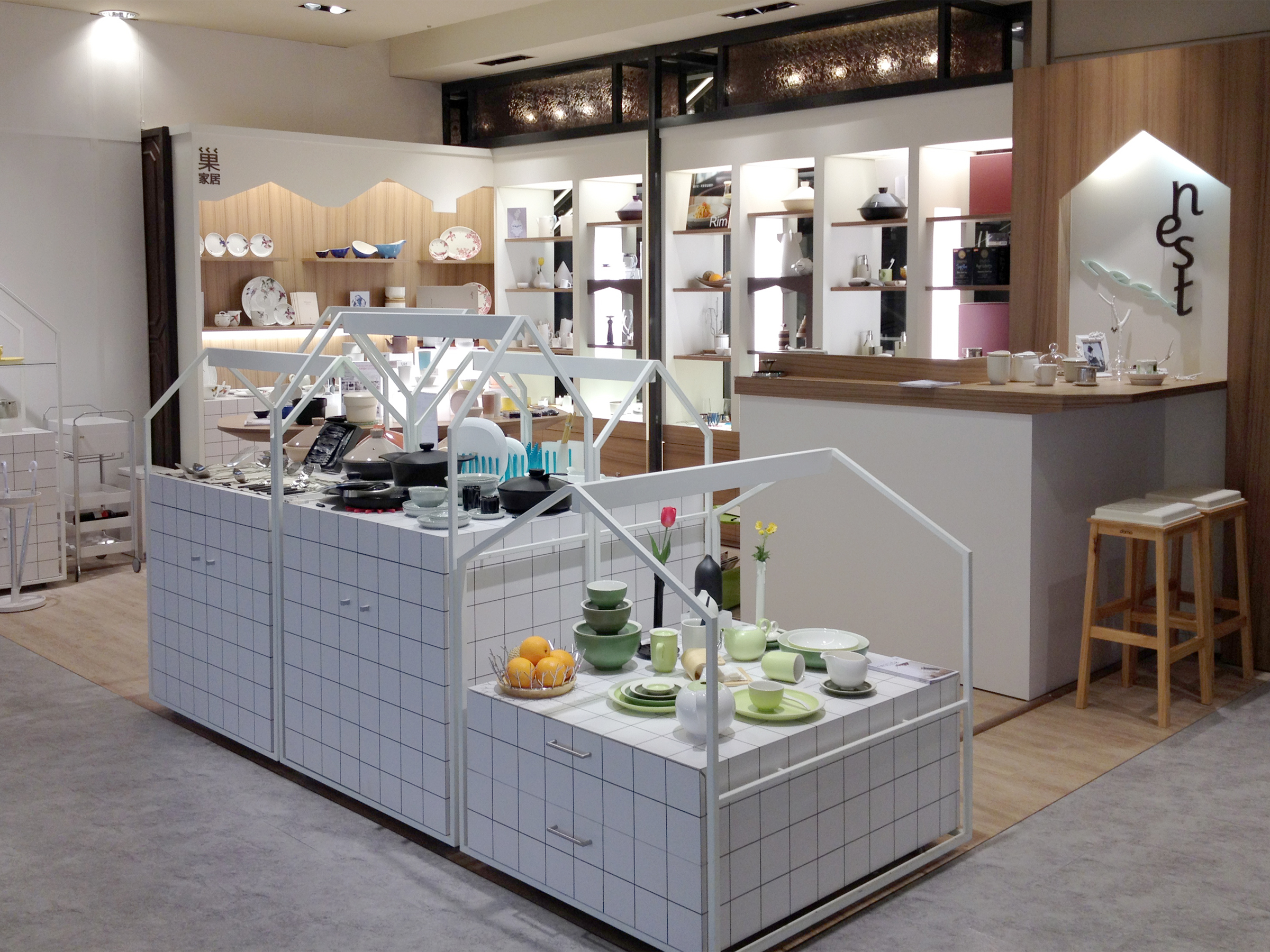 2012年4月nest巢．家居在台北信義商圈開設第三家櫃點