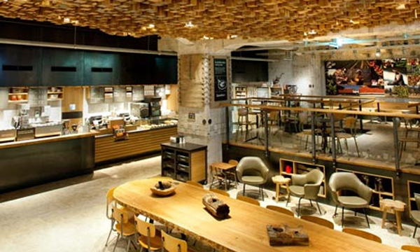 這座位於荷蘭阿姆斯特丹的星巴克Starbucks “銀行” 