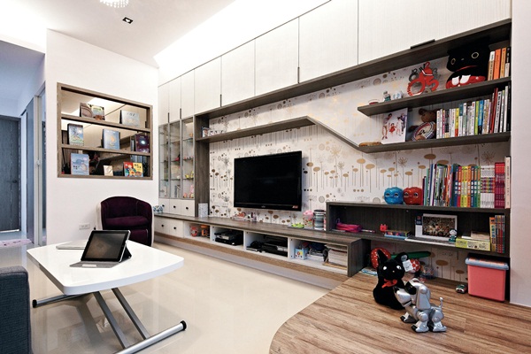 大家都會好奇設計師的家是什麼模樣，對於漫舞空間設計