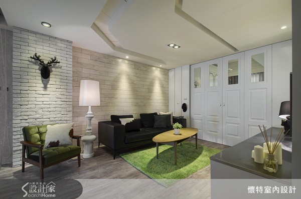 貼近自然又不失都會設計點綴，就像本屋落成地林口一般