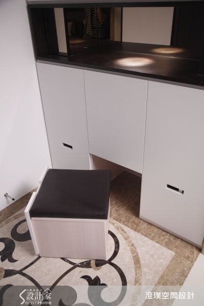 女人來說，服飾、鞋子的收納，及屬於私人空間的梳化妝