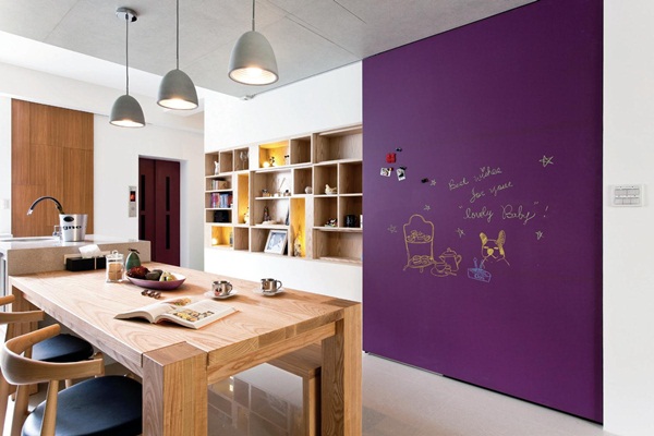 如果想在家中櫃門上增添塗鴉牆的功能，多數時候可以透