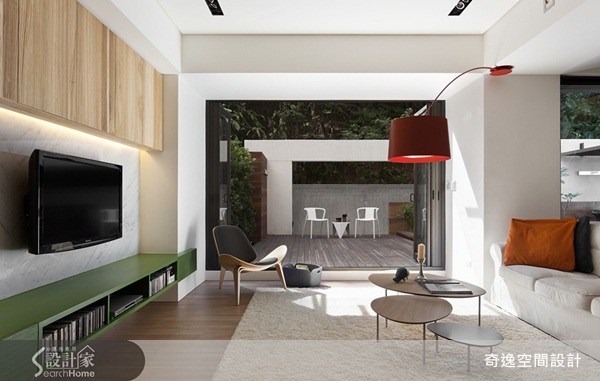 2012新秀設計師、自然系居家、預售屋、客戶變更、露台、借景